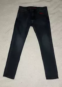 Salvatore Galliano Men's Slim Fit Blue Black Jeans Size 34 - Picture 1 of 6