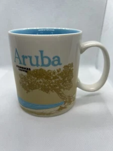 Starbucks Aruba 2016 Coffee Mug Tea Cup 16 oz Global Collectors Icon Series - Picture 1 of 6