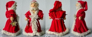 FIGURINA - BABBO NATALE - FATTA A MANO - BELGIO - 23 cm - Foto 1 di 2