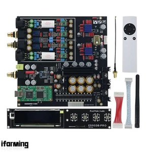 Dual ES9038PRO Decoder Board DAC Board DSD384K Amanero USB BT5.0 Coaxial Decoder - Picture 1 of 6