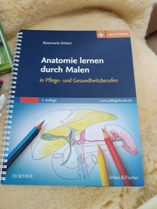 Anatomie lernen durch Malen: in Pflege- und Gesundheitsberufen - Mit Buch - Bild 1 von 7