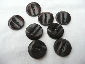 8 boutons anciens vintage en bakélite - Bild 1 von 4