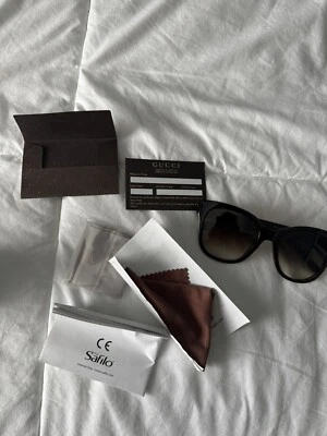 Óculos de sol feminino Gucci marrom GG 3786 S LWFCC 54-20-140 S3252 - Imagem 1 de 4