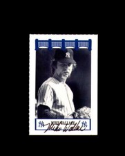 Mike Wallace Signed 1992 Wiz The 70's New York Yankees Autograph