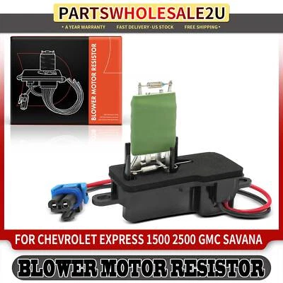 Heater Blower Motor Resistor for Chevrolet Express 1500 2500 GMC Savana 3500 - Image 1 of 4