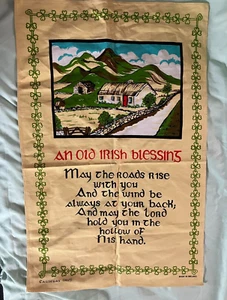 Causeway Old Irish Blessings Tea towel - Picture 1 of 6