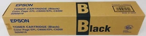 Epson S050019 Original Black Toner Color Page Epl-C8000/Epl-C8200 (4,500 Pg) - Picture 1 of 2