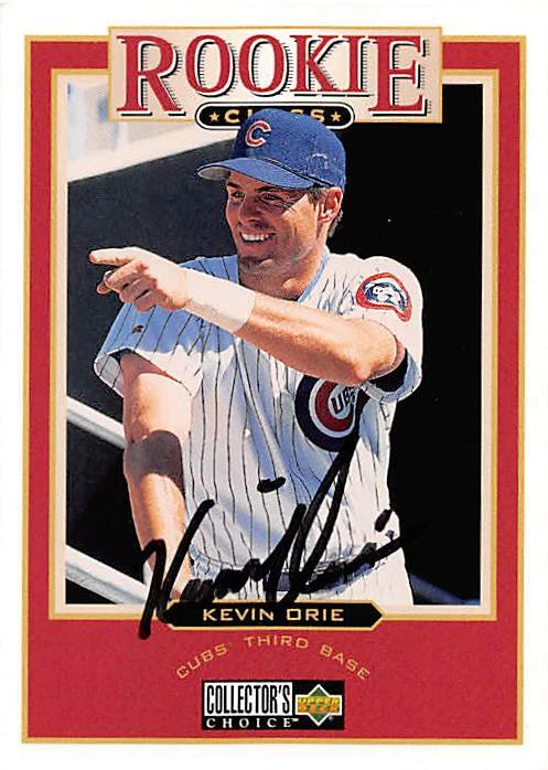Kevin Orie autographed baseball card (Chicago Cubs) 1997 Upper Deck #460 - Image 1 of 1