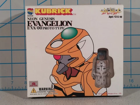 Neon Genesis Evangelion Ramiel EVA-00 Prototype Kubrick Set,  Medicom Toy Cover