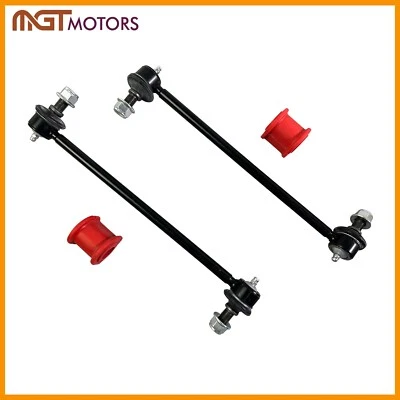 Barra estabilizadora delantera izquierda y bujes traseros para Chevy Malibu Pontiac G6 2004-2010 2011 Foto 1 de 4