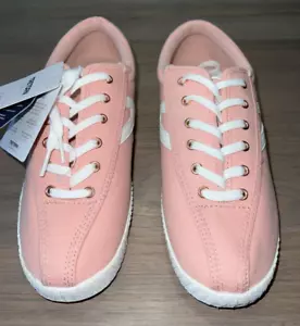 Neu mit Etikett Tretorn Damen-Turnschuhe rosa Nylite plus Canvas Größe 10 - Bild 1 von 6