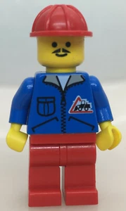 LEGO ® Minifigura Classic Town Trabajador de la Construcción Bulldozer Logotipo del Set 9293 - jbl003 - Imagen 1 de 2