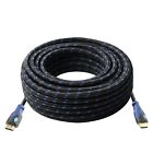 Aurum Ultra Series High Speed HDMI Cable with Ethernet - Braided 50 Ft HDMI Cabl