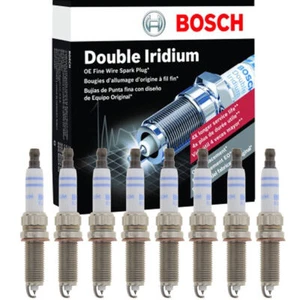 8PCS BOSCH Double Iridium Spark Plugs 2013-2014 MERCEDES-BENZ GL450 4.6L GERMANY - Picture 1 of 2