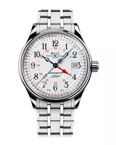 Ball Trainmaster Standard Time GMT (40mm) NM3888D-S5CJ-WH - Picture 1 of 3