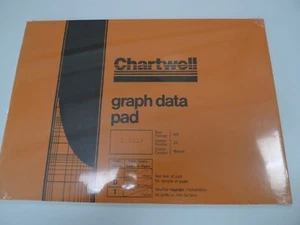 Graph Paper Data Pad Chartwell A4 Graph Paper Log Chartwell Log 2 Cycle 5521 - Picture 1 of 12