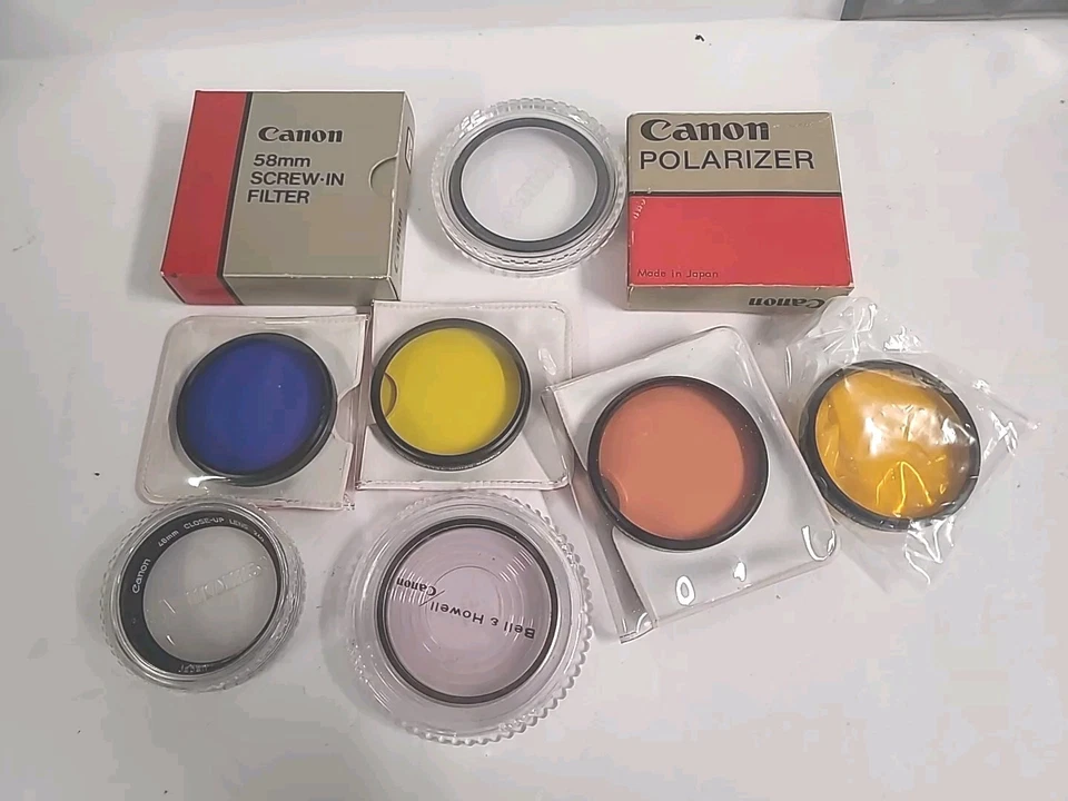 Collection Of Older Canon Filters - Image 1 of 1
