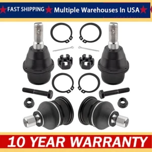 Front Upper Lower Ball Joints for 02-2007 Envoy Trailblazer 04-07 Buick Rainier - Picture 1 of 7