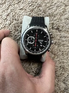 Jiusko Sapphire Black Men’s Watch - Picture 1 of 2