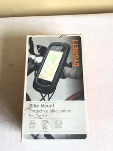 New Open Box Cygnett Black Bike Mount Weather Resistant iPhone 5 Cell Phone Case - Picture 1 of 2