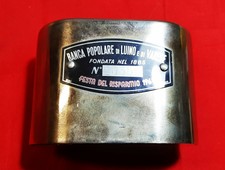 [NC] SALVADANAIO BANCA POPOLARE LUINO VARESE - 1963 - SENZA CHIAVE