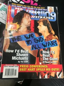 PWI Pro Wrestling Illustrated Magazine WWF WCW - Nov 1996 - Big Show / Michaels - Picture 1 of 3