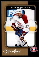 2007-08 O-Pee-Chee 3x5 Toys R' Us #TRU5 Alexei Kovalev Canadiens RARE