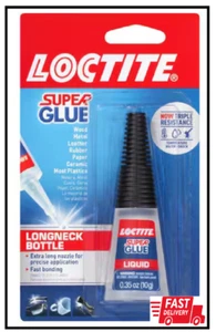 Super Glue 0.35 Oz. Longneck Liquid Clear Bottle (Each) - Picture 1 of 2