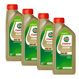 4 LITRI OLIO CASTROL EDGE 0W30 HYSPEC ACEA C3 API SP BMW LL-04 LONGLIFE-19 FE - Foto 1 di 5