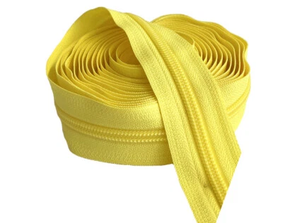 Cremallera de cadena continua de 3 yardas YKK#5 bobina de nailon por yarda colorida a granel - bricolaje Foto 1 de 4