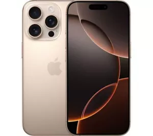Apple iPhone 16 Pro 128GB 5G Smartphone Unlocked SIM-Free - Desert Titanium A - Picture 1 of 7