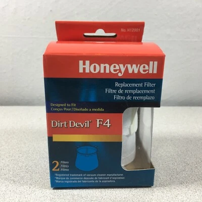 Filtros de repuesto para aspiradora Honeywell Dirt Devil F4 H12001 paquete de 2 Foto 1 de 4