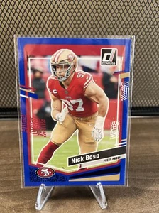 Nick Bosa 2023 Panini Donruss Blue Press Proof #272 - Picture 1 of 2