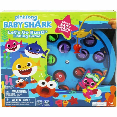 Pinkfong Baby Shark Game Let's Go Hunt Fishing Game Plays Song - Image 1 of 3