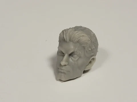 3d Printed Scarred Snake Eyes Head 1:12 scale 6" GI Joe Classified/Marvel Legend Cover