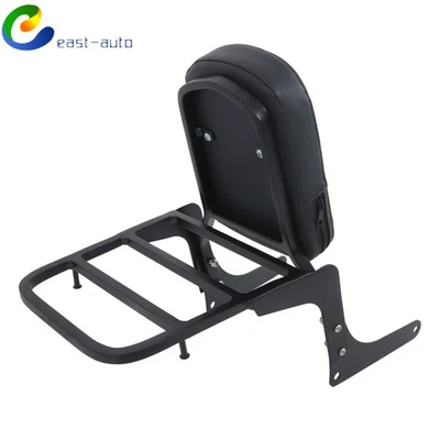 Respaldo barra Sissy con portaequipajes para Honda Rebel 250 CA250 CMX250C 1985-2015 Foto 1 de 4