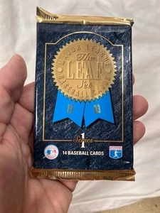 (1) 1993 The LEAF Set MLB Baseball Series 1 (14 Cards) Factory Sealed! - Picture 1 of 3