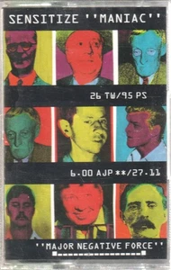 Sensitize Maniac cassette UK Food 1991 cassette single - sealed TCFOOD33 - Picture 1 of 2