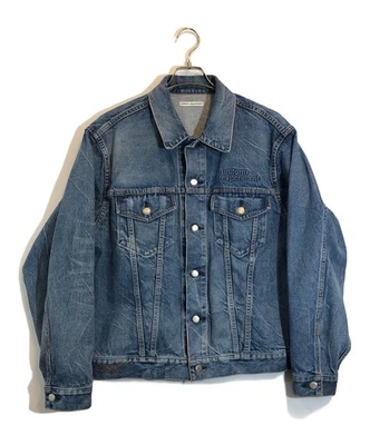 uniform experiment DENIM TRUCKER JACKET Size: 3 Indigo Men UE-242036 - Image 1 of 3