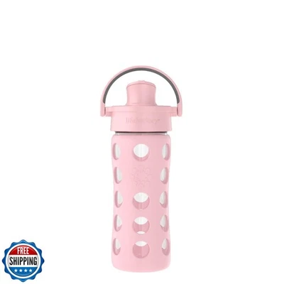 Lifefactory 12-Ounce Glass Water Bottle with Active Flip Cap and Protective S - Image 1 of 4