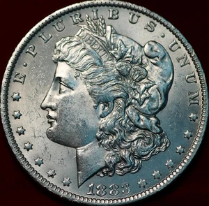 Uncirculated 1883-O New Orleans Mint Silver Morgan Dollar - Picture 1 of 2