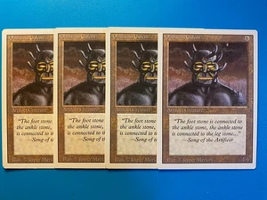 MTG 4x Obsianus Golem Revised OLD SCHOOL Magic the Gathering x4 NM - Picture 1 of 1