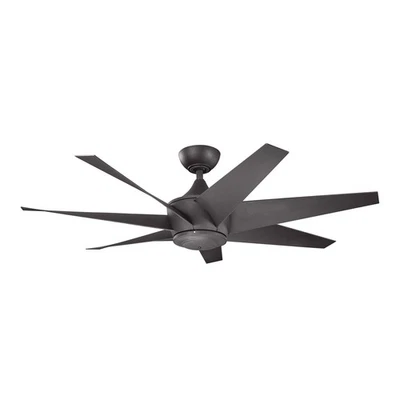 Kichler 310112DBK Lehr II 54" Ceiling Fan in Distressed Black - Image 1 of 2