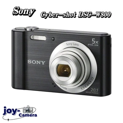 Sony Cyber-shot DSC-W800 20.1 MP 5x Optical Zoom Digital Camera - 100% Working - Image 1 of 4