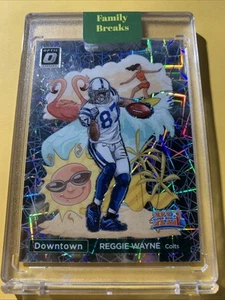 2023 Panini Donruss Optic - Super Bowl Downtown Reggie Wayne #SBD-DH - Picture 1 of 2