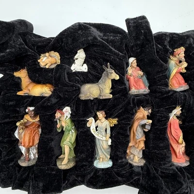 Juego de 11 Figuras Belén José María Niño Jesús Pastores Reyes Foto 1 de 4