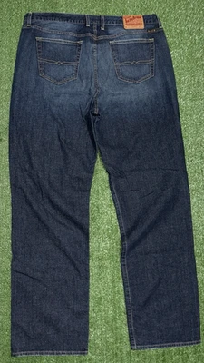 Pantalones de mezclilla Lucky Brand para hombre talla 40 165 azul recto vintage pierna recta largos Foto 1 de 4