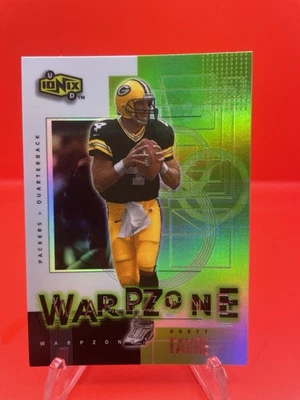 2000 Upper Deck Ionix Brett Favre Warzone PACK FRESH Mint - Image 1 of 2