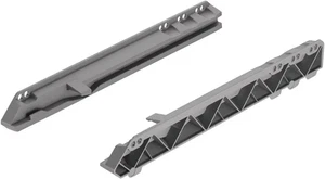 2X Guide per Cassetti Scivolo a Cestello Mobili Cucina Binario Scorrevole Casset - Foto 1 di 12