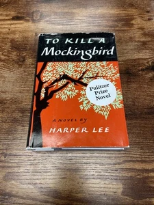 TO KILL A MOCKINGBIRD - Harper Lee - HCDJ, Lippincott, 1960, BOMC, VG Vintage - Picture 1 of 14